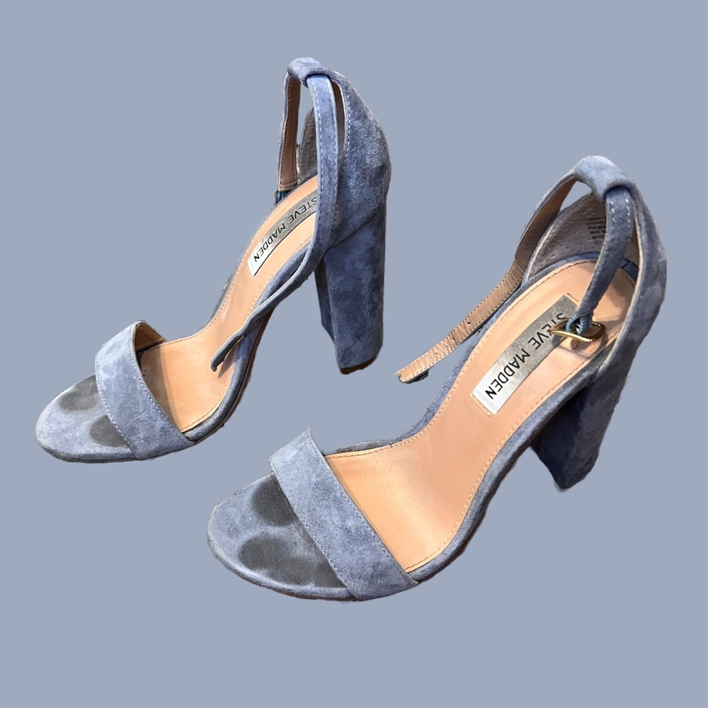 Steven Madden womens Carrson heal - suede